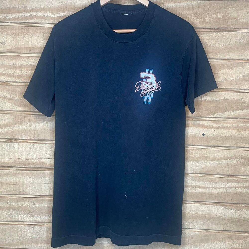 Vintage 1997 NASCAR Dale Earnhart #3 T-shirt Size: Large cut tag 21x31
